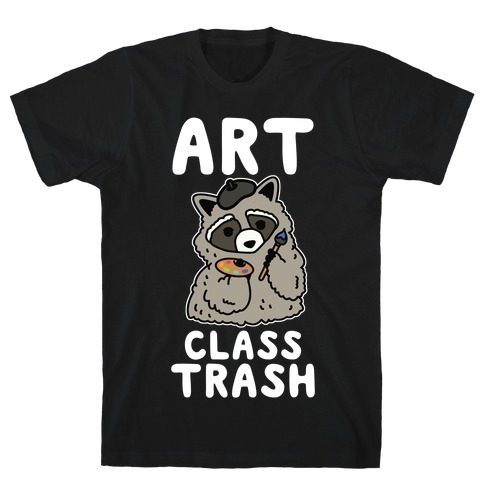 Art Class Trash Raccoon T-Shirt