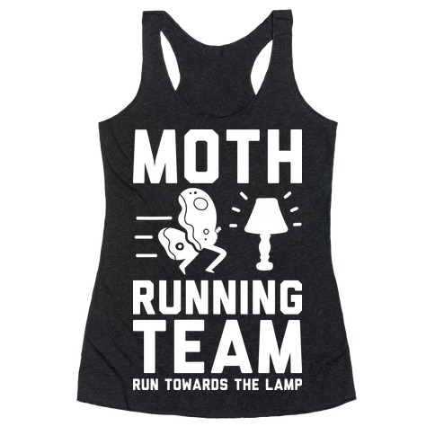 Moth Running Team Racerback Tank Top