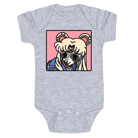 Sailor Moon Redraw Raccoon Baby One-Piece