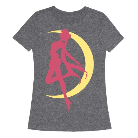 Magical Moon Girl Womens T-Shirt