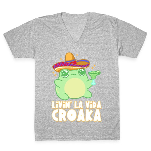Livin' La Vida Croaka V-Neck Tee Shirt