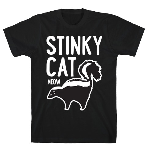 Stinky Cat Skunk T-Shirt