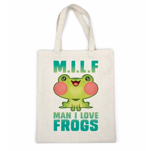 MILF Man I Love Frogs Casual Tote