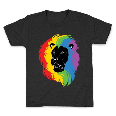 Rainbow Lion Kids T-Shirt
