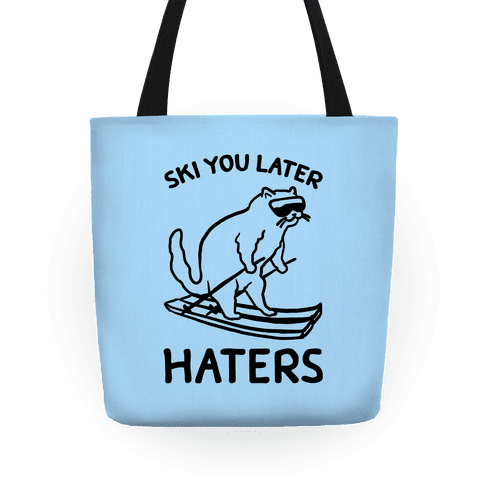 ski tote bag