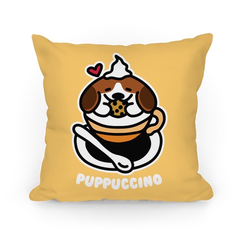 Puppuccino Pillow
