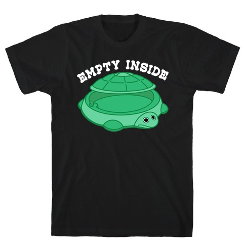 Empty Inside Turtle Sandbox T-Shirt