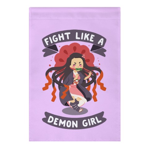 Fight Like a Demon Girl Nezuko Garden Flag