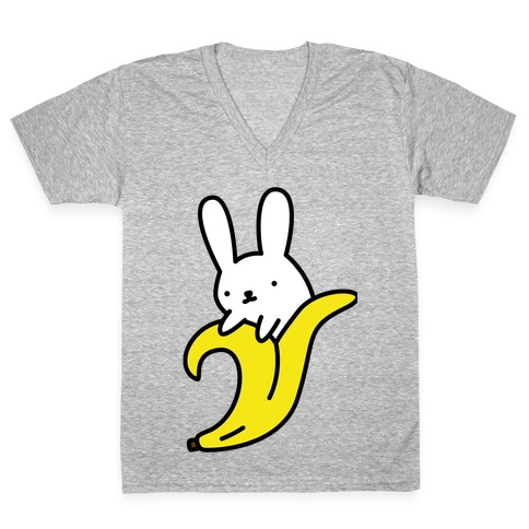 Bunny Banna V-Neck Tee Shirt