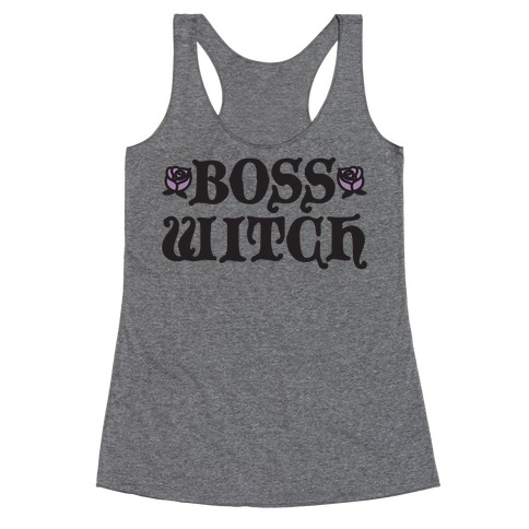 Boss Witch Racerback Tank Top