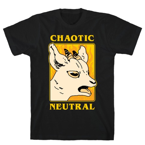 Chaotic Neutral Goat T-Shirt