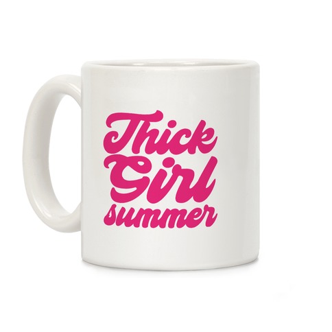 Thick Girl Summer Parody Coffee Mug