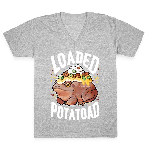 Loaded Potatoad V-Neck Tee Shirt
