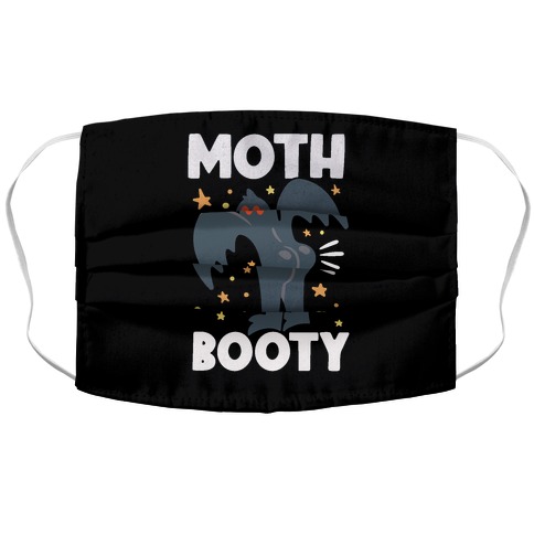 Moth-Booty Accordion Face Mask