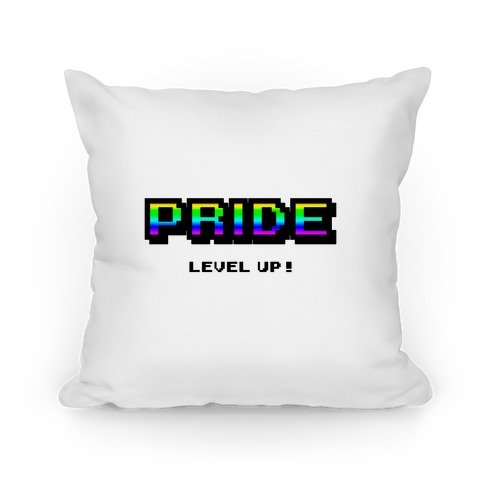 Pride Level Up! Pillow