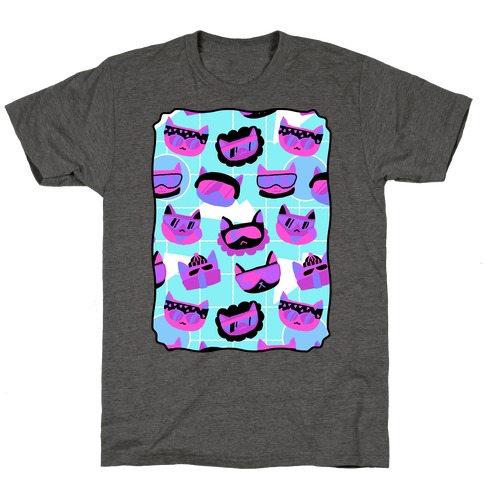 Gnarly Snowboard Cats T-Shirt