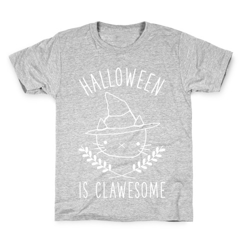 Halloween is Clawesome Kids T-Shirt