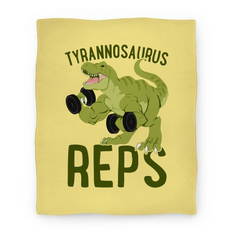 Tyrannosaurus Reps Blanket