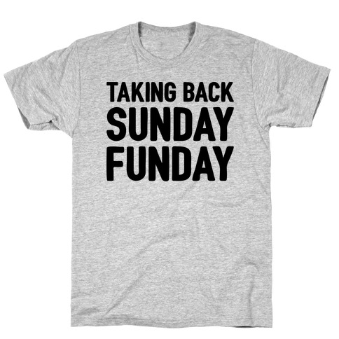 Taking Back Sunday Funday Parody T-Shirt