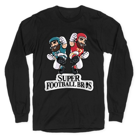 Super Football Bros Long Sleeve T-Shirt