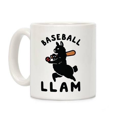 Baseball Llam Coffee Mug