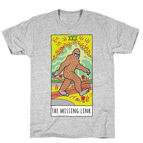 The Missing Link Bigfoot Tarot T-Shirt