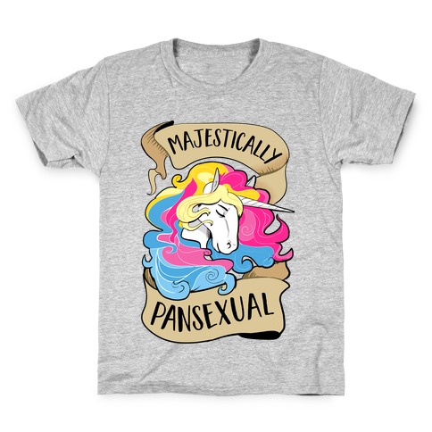 Majestcially Pansexual Kids T-Shirt