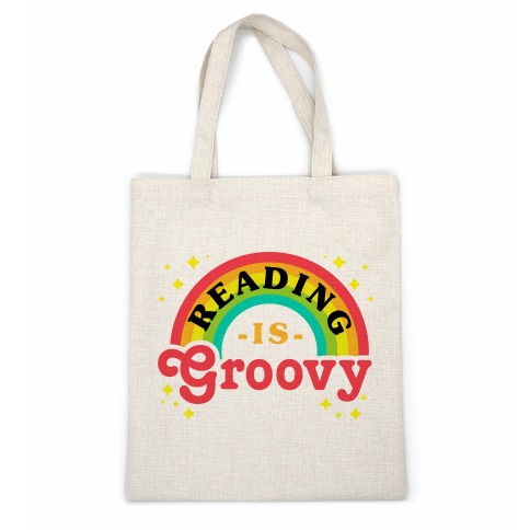 Reading is Groovy Casual Tote