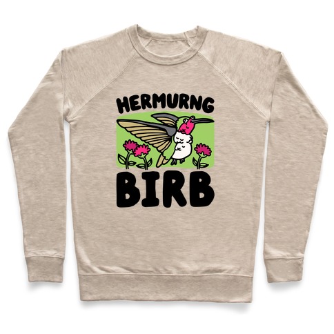 Hermurng Birb Derpy Hummingbird Pullover