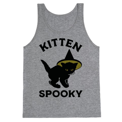 Kitten Spooky Tank Top