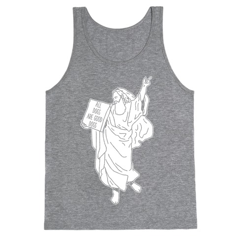 Commandments All Dogs are Good Dogs Tank Top