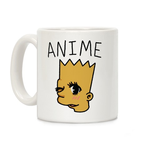 Anime Bort Parody Coffee Mug