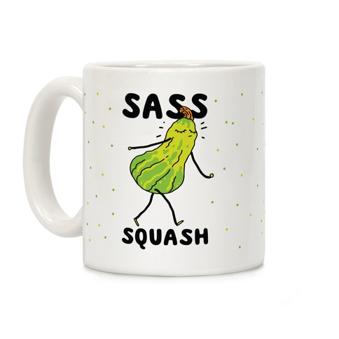 Sass Squash Coffee Mug