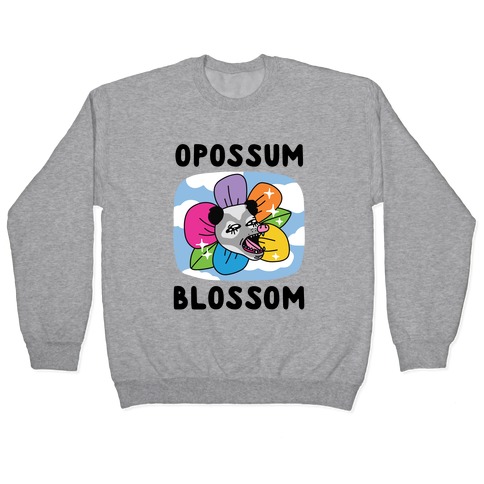 Opossum Blossom Pullover