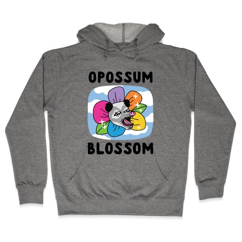Opossum Blossom Hooded Sweatshirt