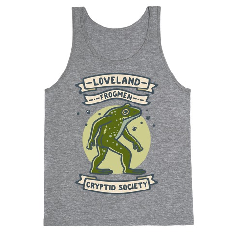 Loveland Frogmen Cryptid Society Tank Top