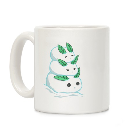 Stacked Snow Bunnies Coffee Mug