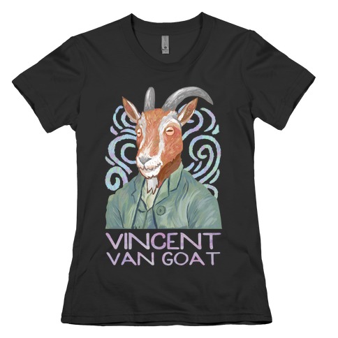 Vincent Van Goat Womens T-Shirt