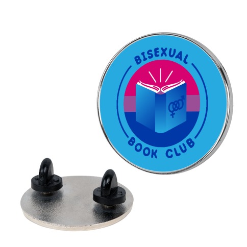 Bisexual Book Club Patch Pin