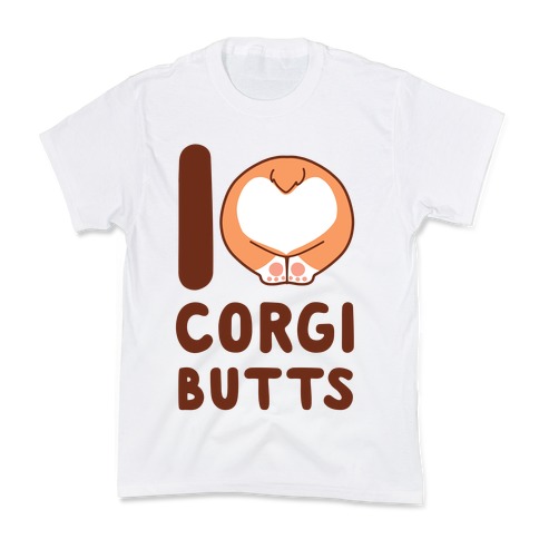 I Heart Corgi Butts Kids T-Shirt