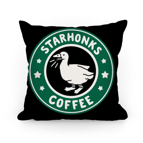 Starhonks Coffee Parody Pillow