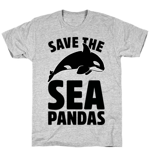 Save The Sea Pandas (cmyk) T-Shirt