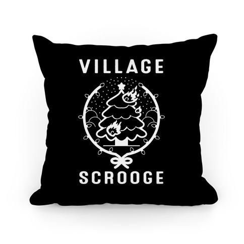 Village Scrooge Pillow