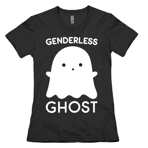 Genderless Ghost Womens T-Shirt