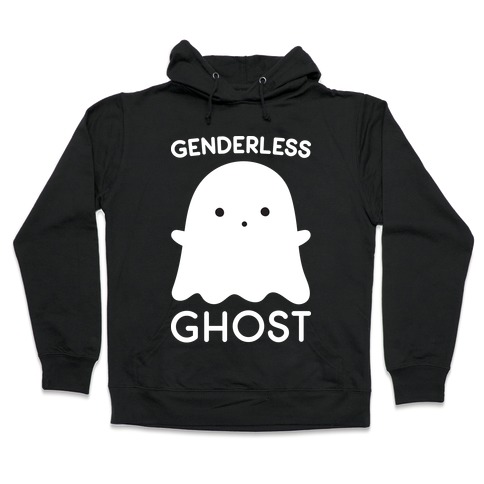 Genderless Ghost Hooded Sweatshirt