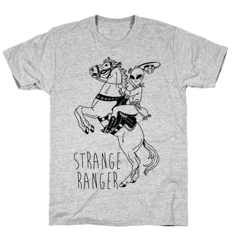 Strange Ranger Cowboy Alien T-Shirt