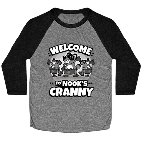 Welcome To Nook's Cranny Baseball Tee