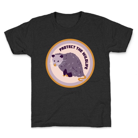 Protect the Wildlife (Opossum) Kids T-Shirt