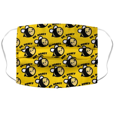 Oh Honey Bee Parody Accordion Face Mask