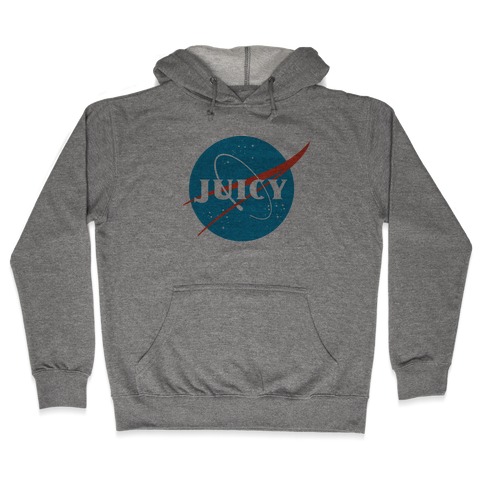 JUICY NASA Parody Hooded Sweatshirt